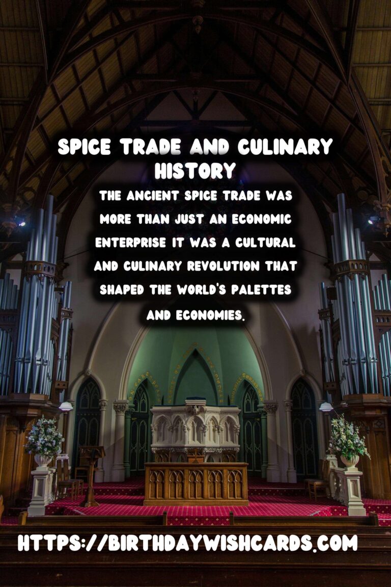 The Spice Trade's Influence on Global Cuisine: A Journey Through Flavorful Paths