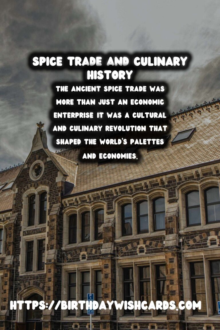 The Spice Trade's Influence on Global Cuisine: A Journey Through Flavorful Paths