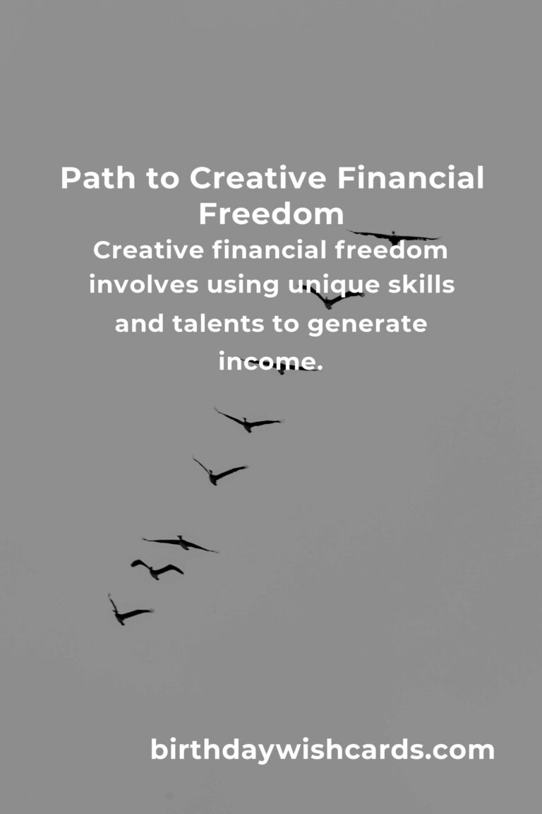The Ultimate Guide to Achieving Creative Financial Freedom