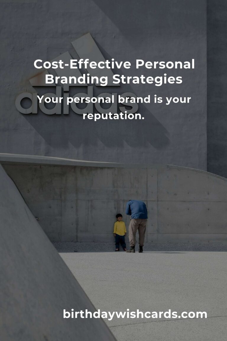 The Ultimate Guide to Budget-Friendly Personal Branding