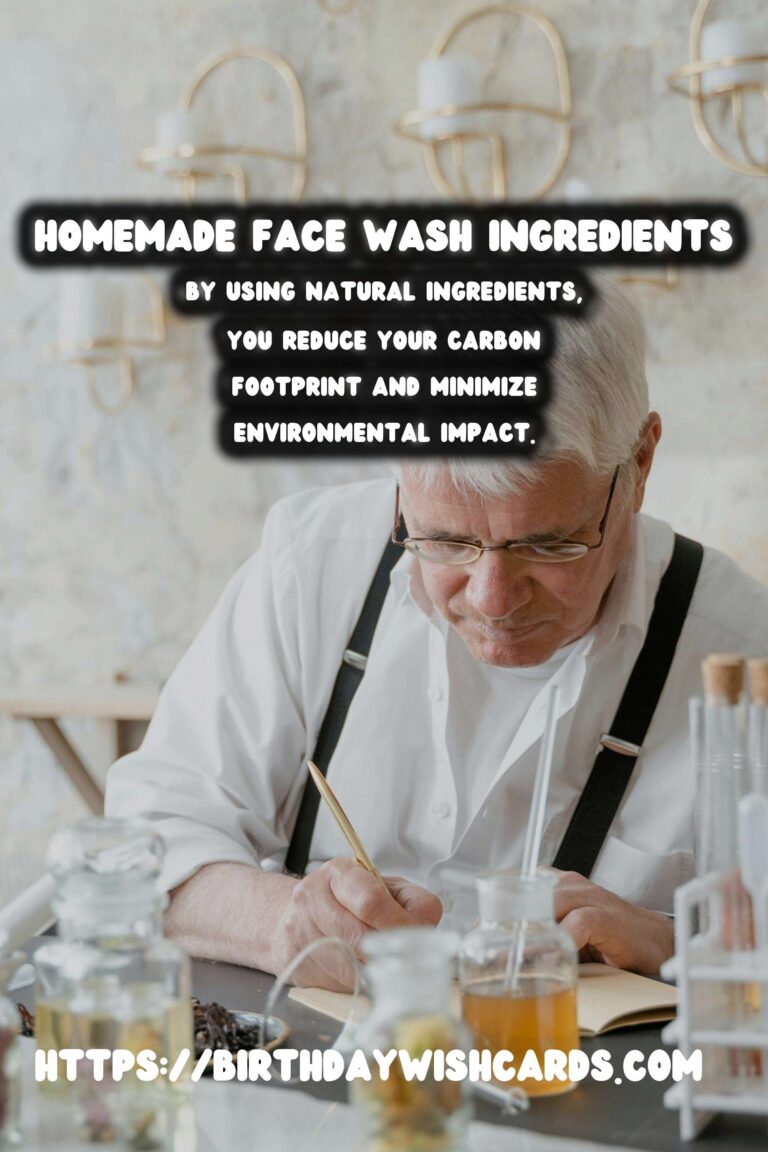 The Ultimate Guide to Homemade Natural Face Wash: Benefits and Recipes