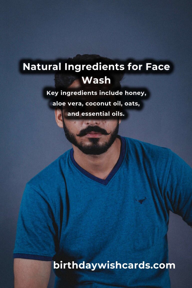 The Ultimate Guide to Homemade Natural Face Wash for Glowing Skin