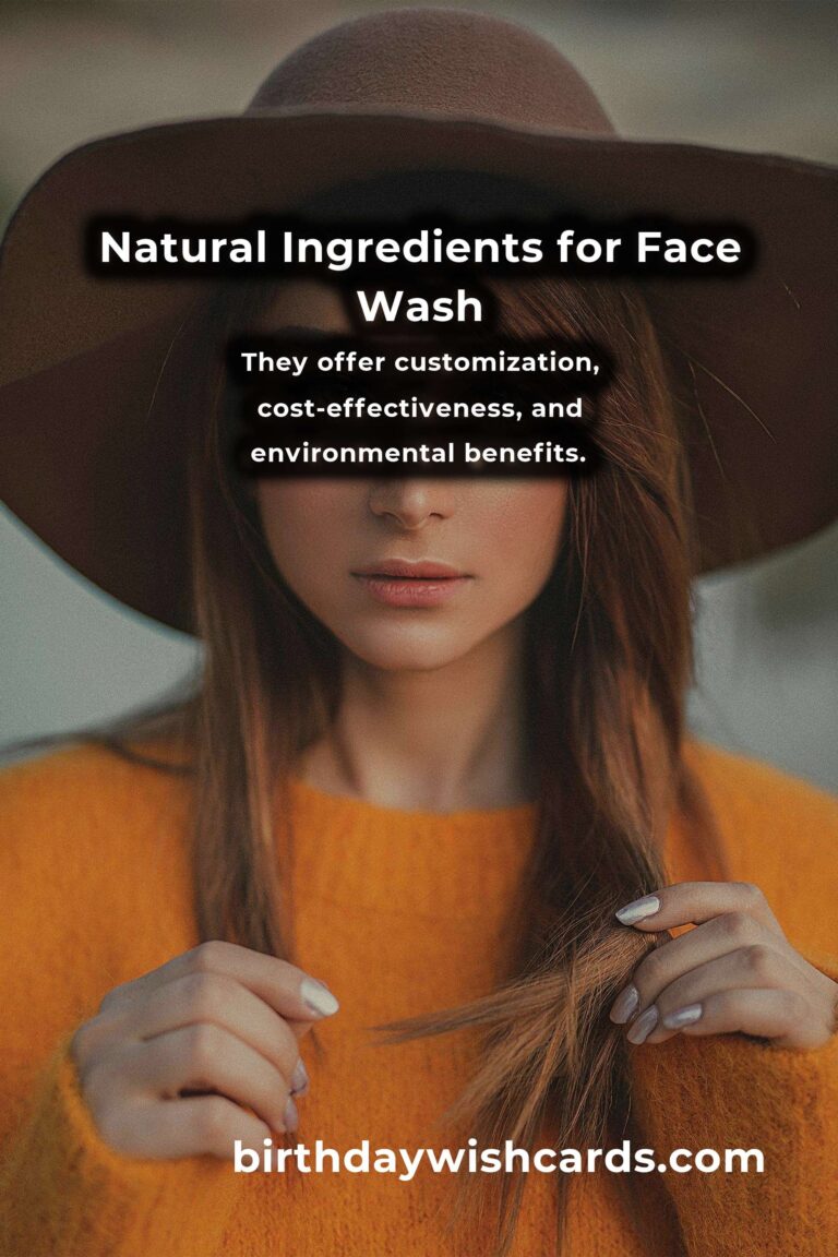 The Ultimate Guide to Homemade Natural Face Wash for Glowing Skin