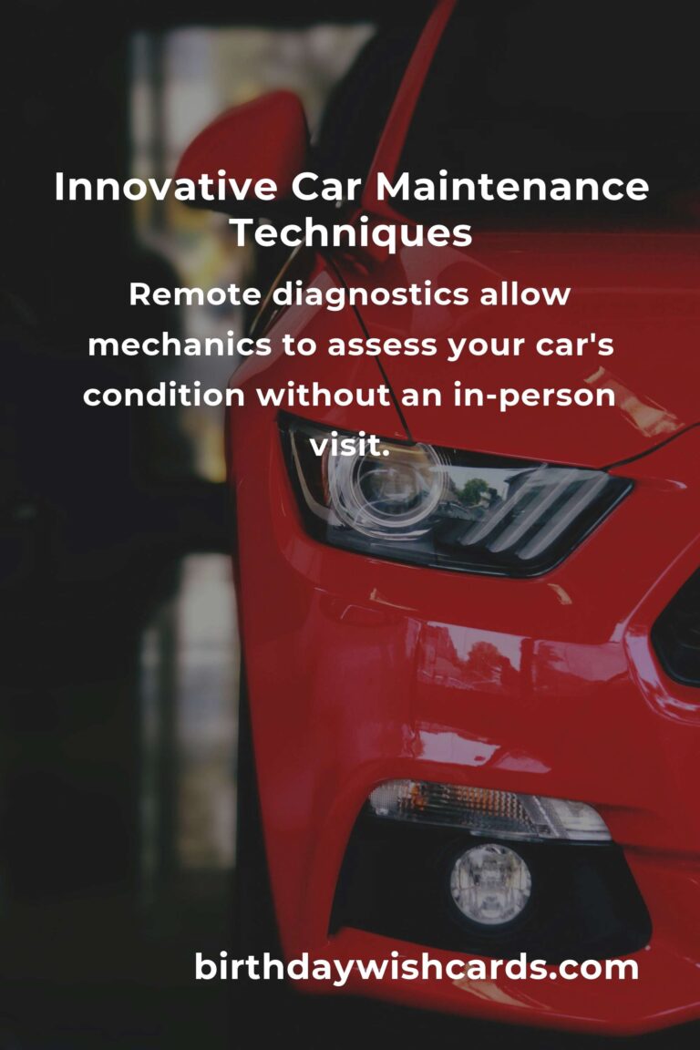 The Ultimate Guide to Innovative Car Maintenance