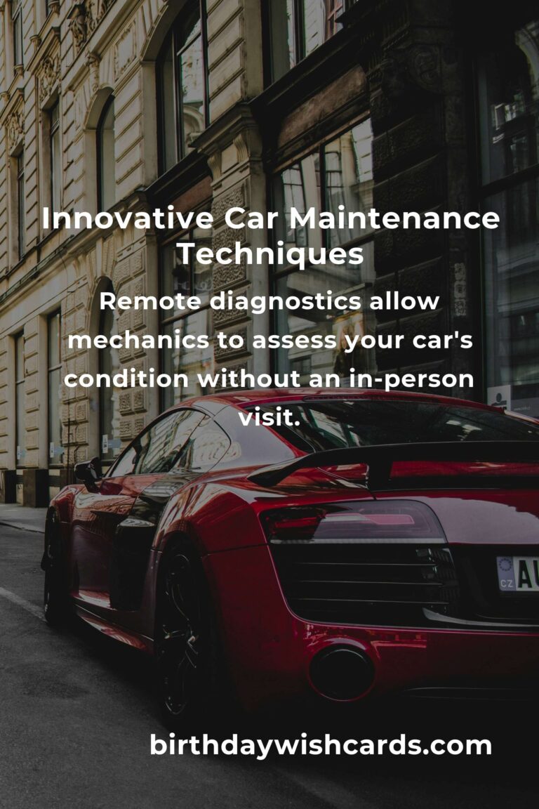The Ultimate Guide to Innovative Car Maintenance