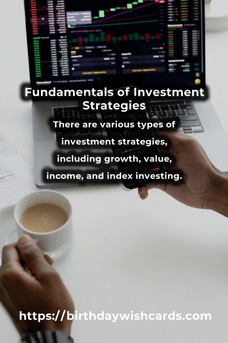 The Ultimate Guide to Investment Strategies Fundamentals