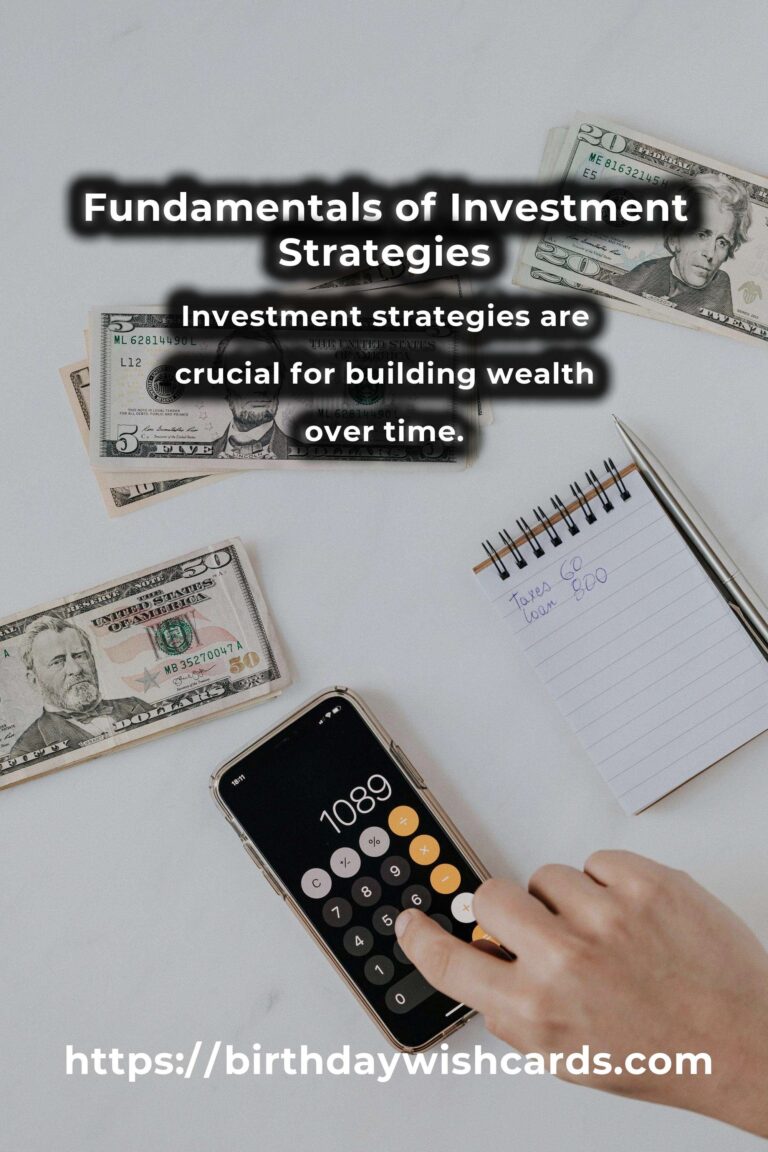 The Ultimate Guide to Investment Strategies Fundamentals