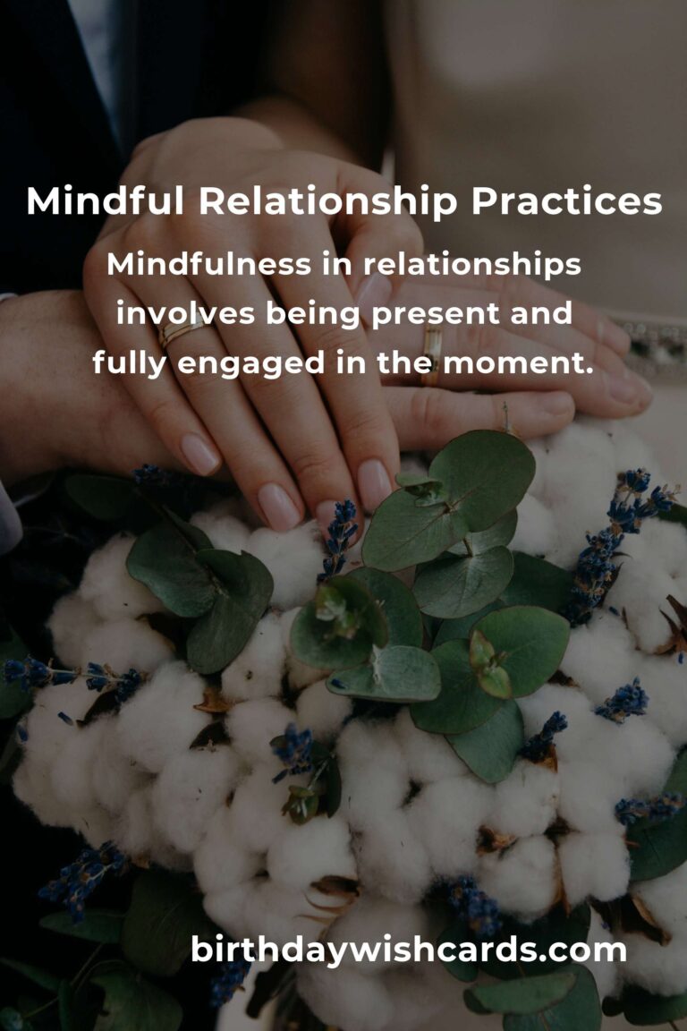 The Ultimate Guide to Mindful Healthy Relationships