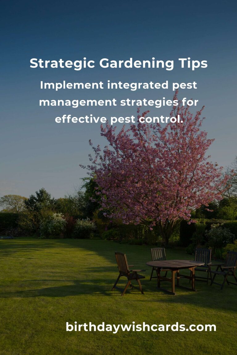 The Ultimate Guide to Strategic Gardening Tips for a Thriving Garden