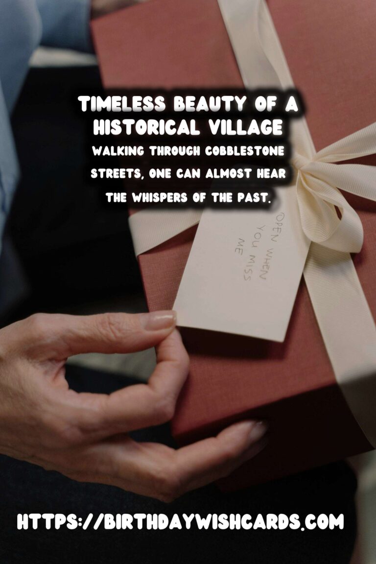 Time Capsule Travel: Discovering Unchanged Historical Villages