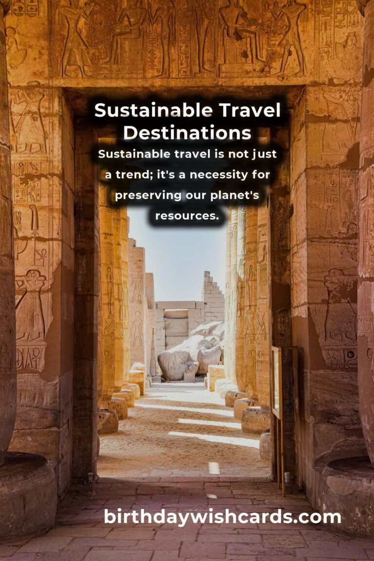 Top 10 Sustainable Travel Destinations for 2025