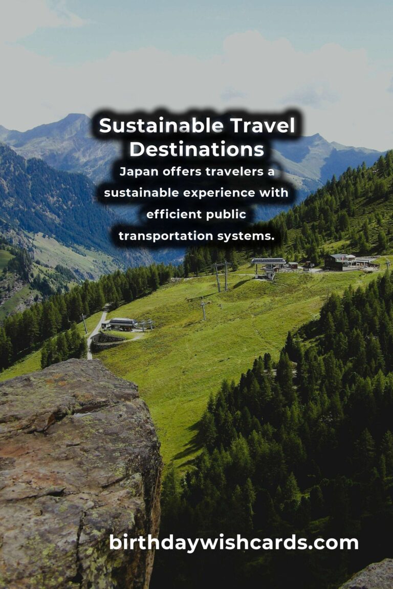 Top 10 Sustainable Travel Destinations for 2025