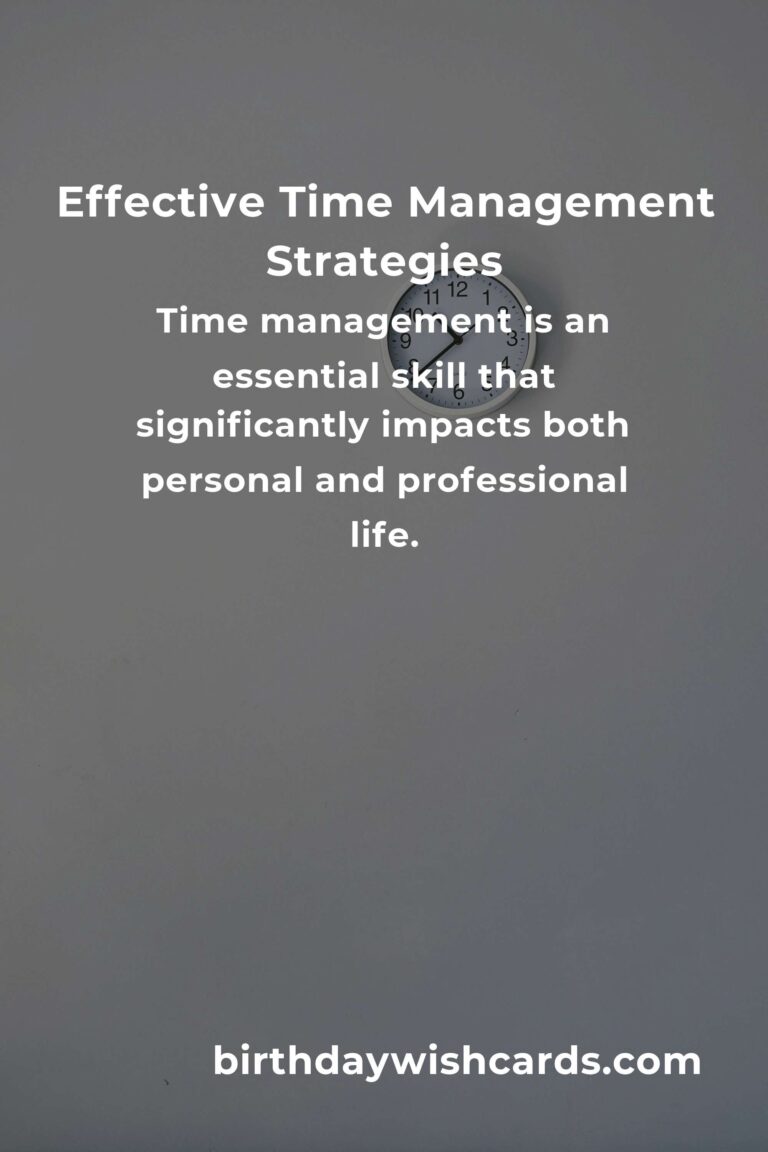 Top 5 Time Management Concepts to Enhance Productivity