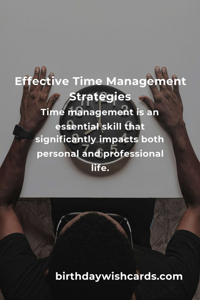 Top 5 Time Management Concepts to Enhance Productivity
