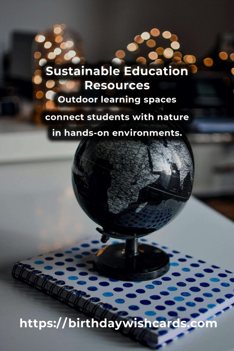 Top 6 Sustainable Educational Resources Ideas for a Greener Future