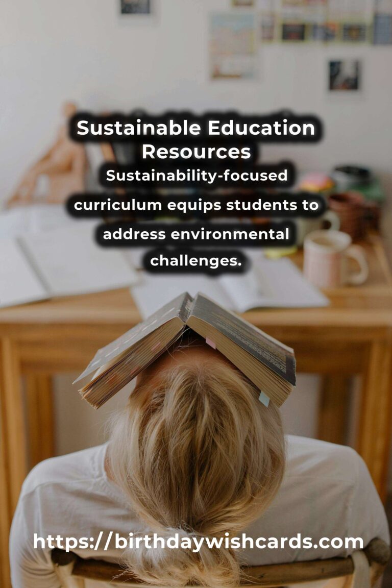Top 6 Sustainable Educational Resources Ideas for a Greener Future