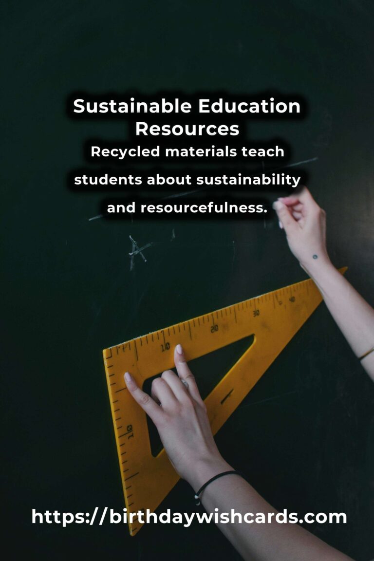Top 6 Sustainable Educational Resources Ideas for a Greener Future