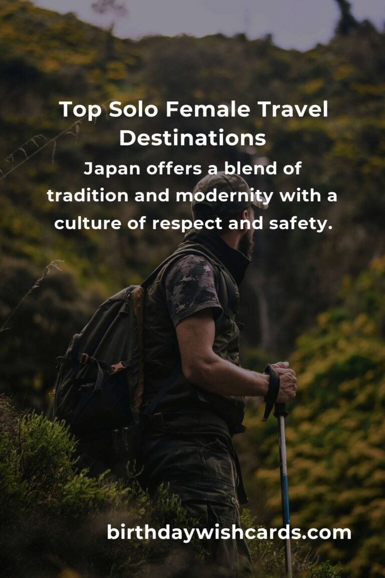 Top Destinations for Solo Female Travelers: Safe and Exciting Adventures