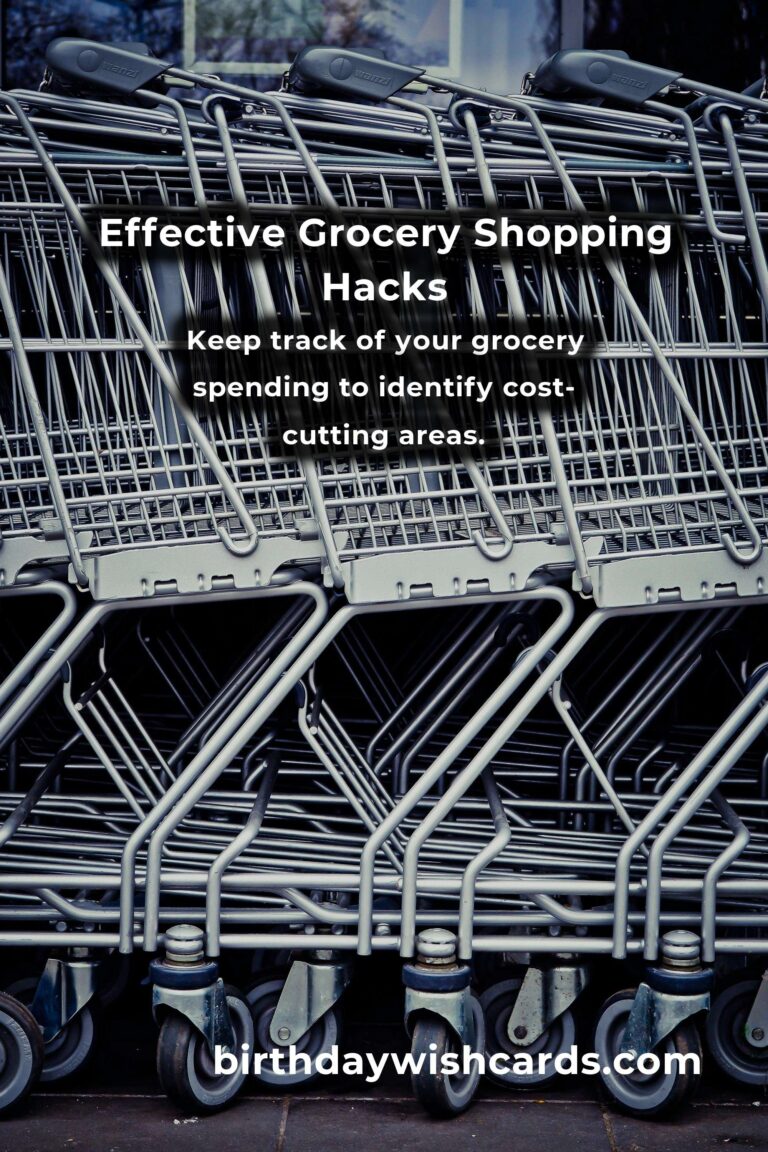Top Financial Hacks to Effectively Reduce Your Grocery Bills