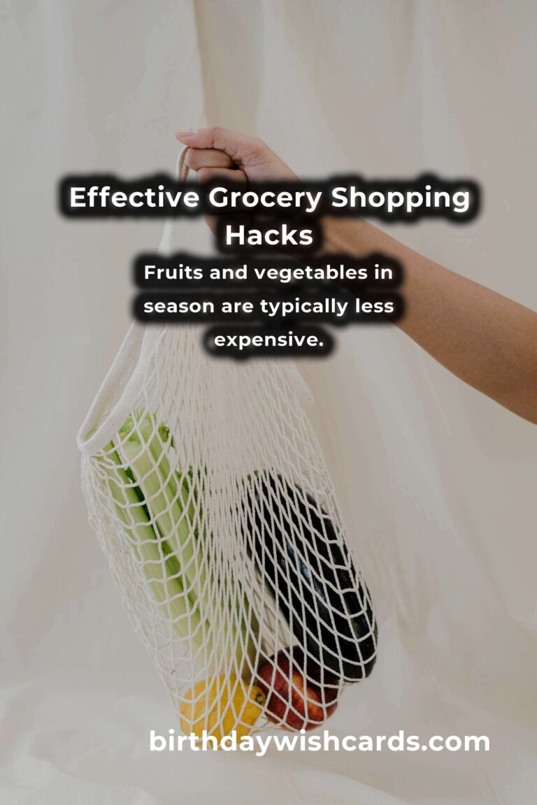 Top Financial Hacks to Effectively Reduce Your Grocery Bills