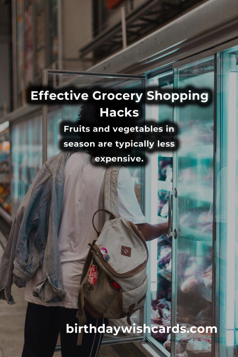 Top Financial Hacks to Effectively Reduce Your Grocery Bills