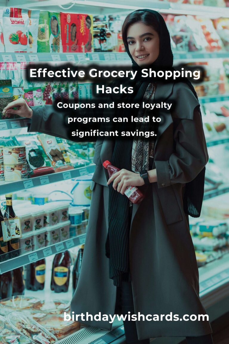 Top Financial Hacks to Effectively Reduce Your Grocery Bills