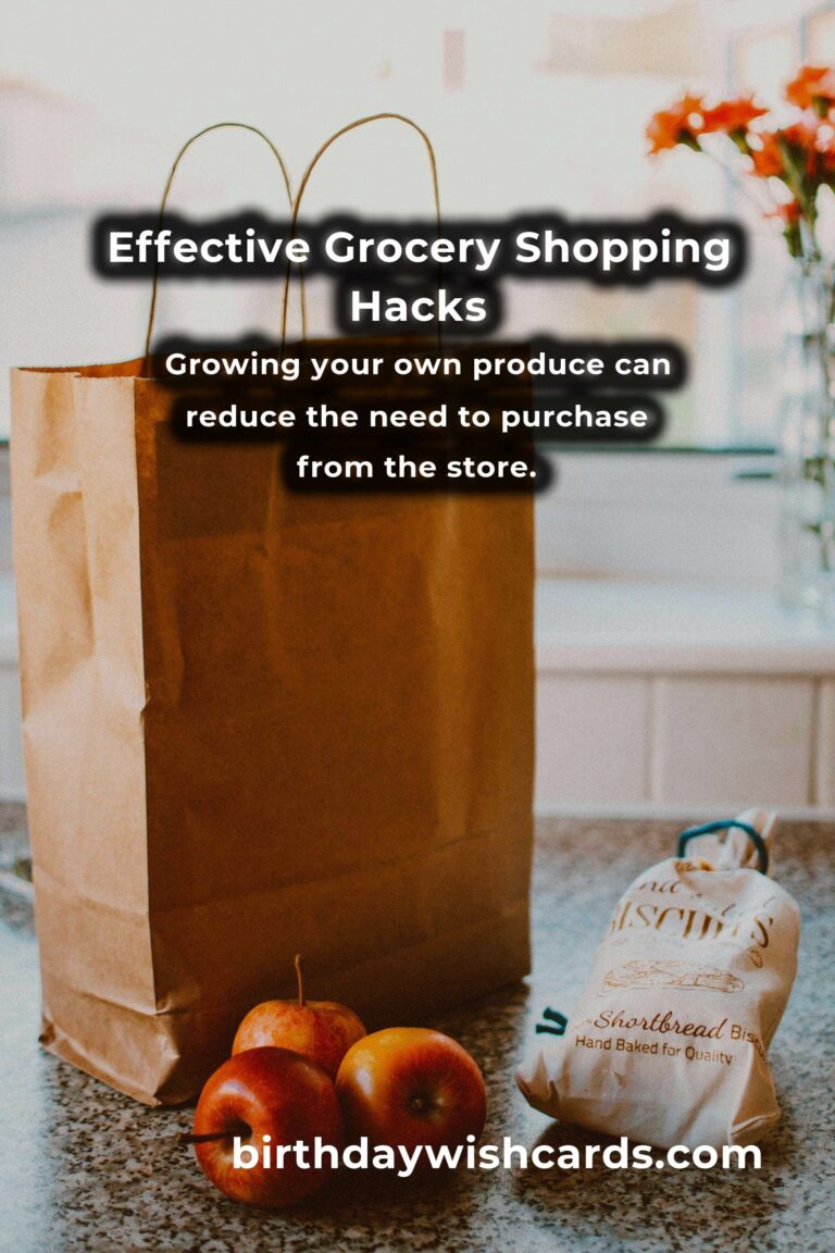 Top Financial Hacks to Effectively Reduce Your Grocery Bills
