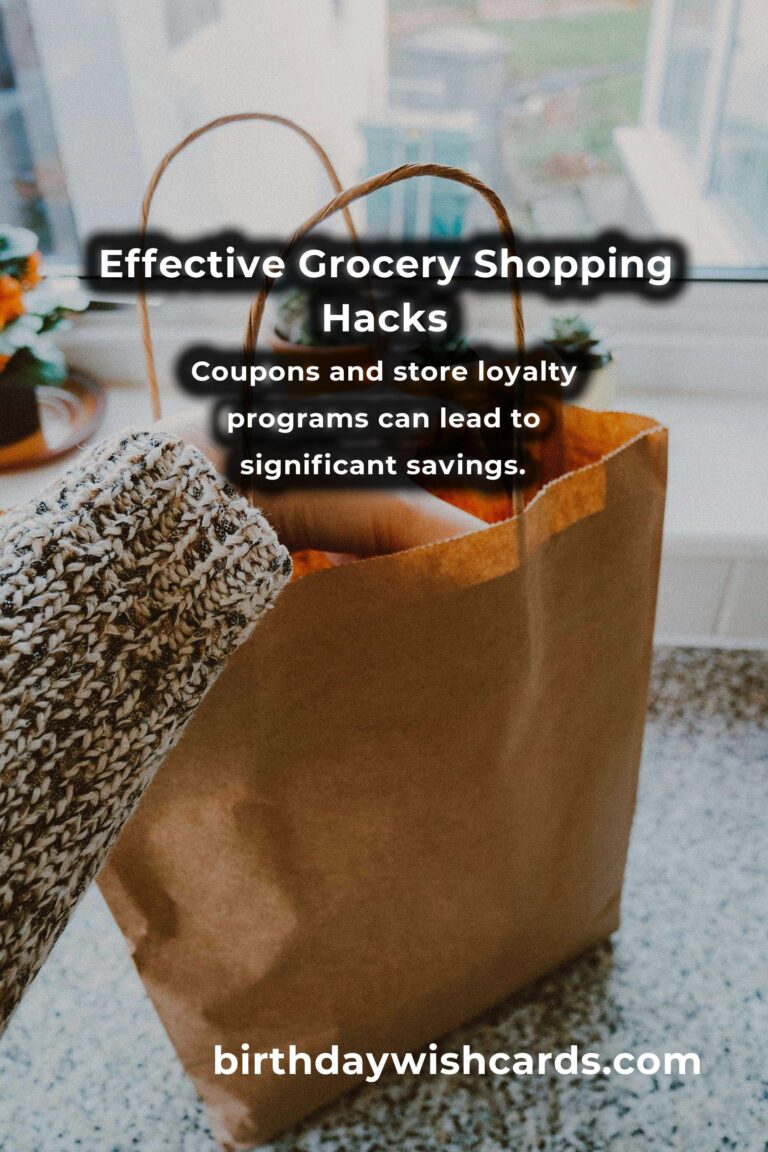 Top Financial Hacks to Effectively Reduce Your Grocery Bills