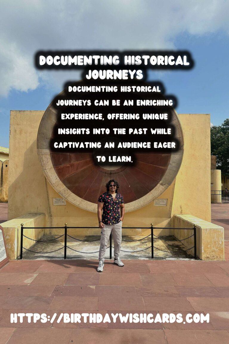 Top Tips for Documenting Historical Journeys with Video