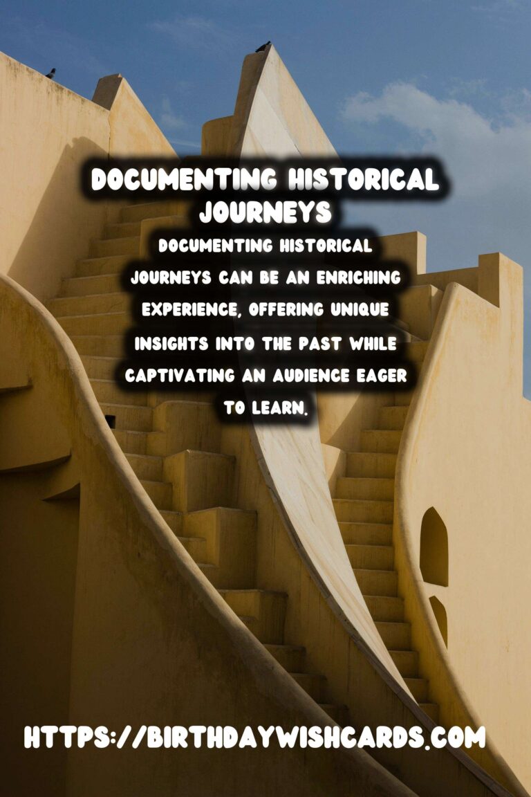 Top Tips for Documenting Historical Journeys with Video
