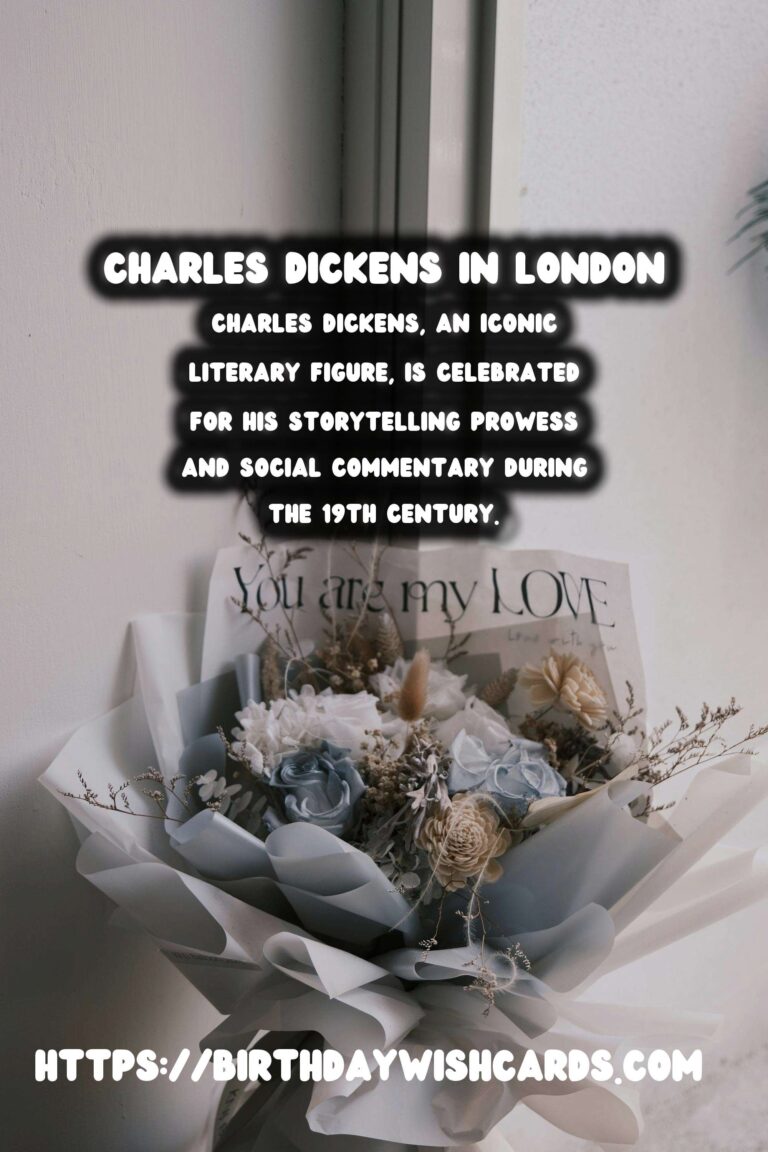 Tracing the Footsteps of Literary Figures: Dickens' London
