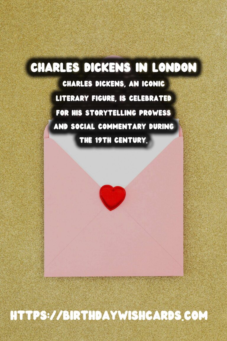 Tracing the Footsteps of Literary Figures: Dickens' London