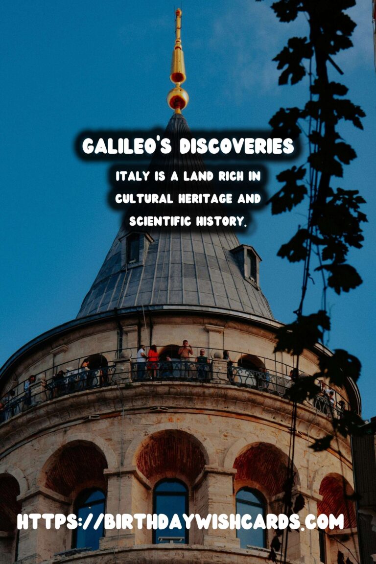 Tracing the Footsteps of Scientists: Galileo's Italy
