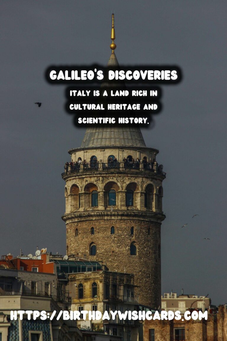 Tracing the Footsteps of Scientists: Galileo's Italy