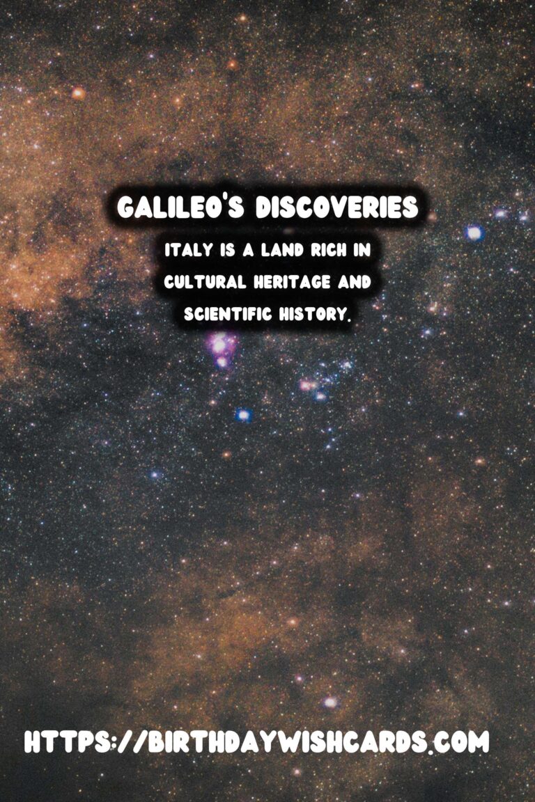 Tracing the Footsteps of Scientists: Galileo's Italy