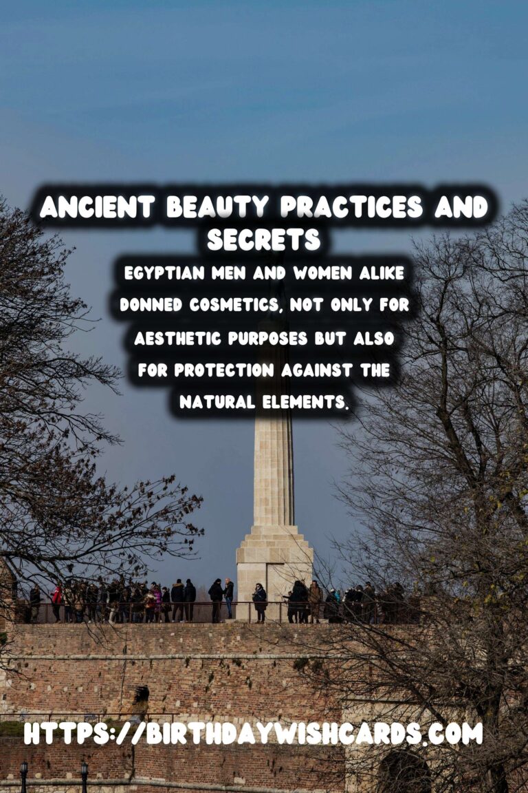Tracing the History of Cosmetics: Ancient Beauty Secrets