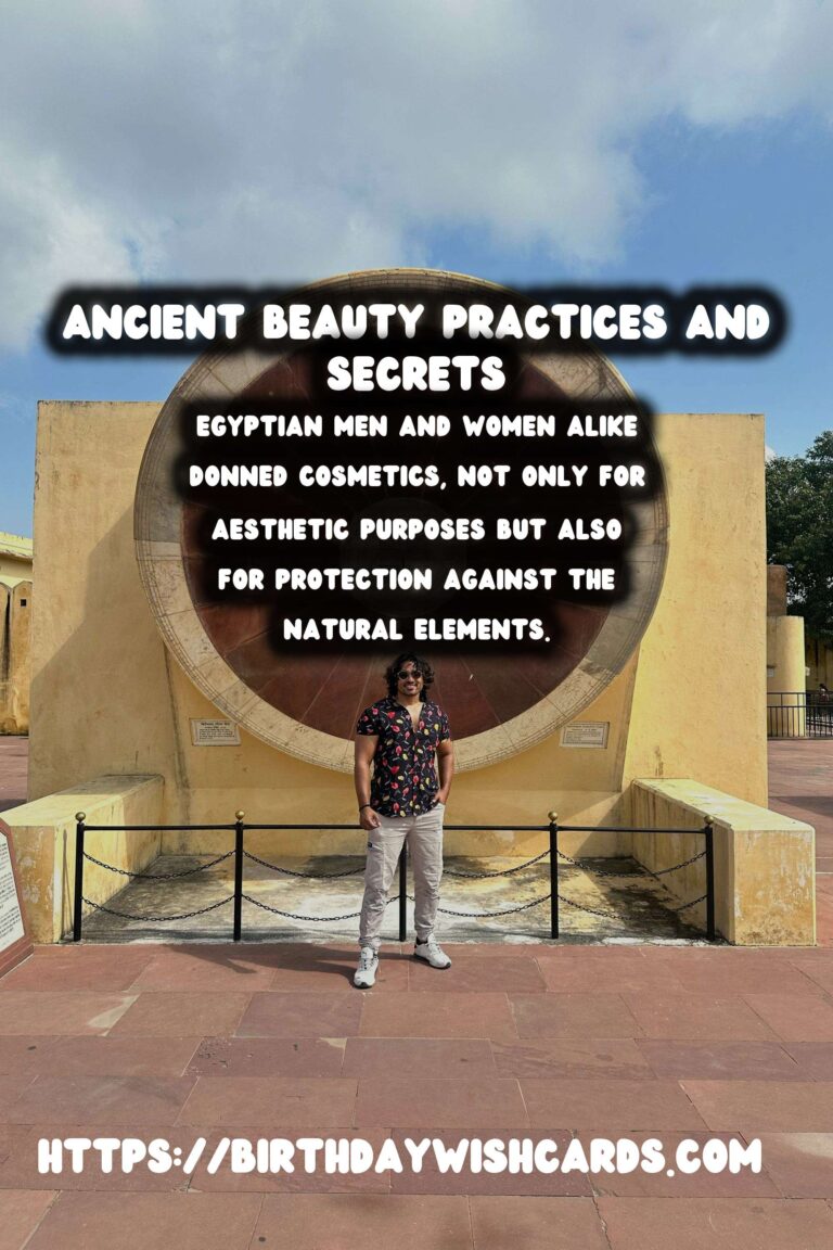 Tracing the History of Cosmetics: Ancient Beauty Secrets