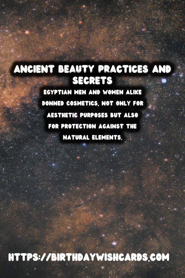 Tracing the History of Cosmetics: Ancient Beauty Secrets