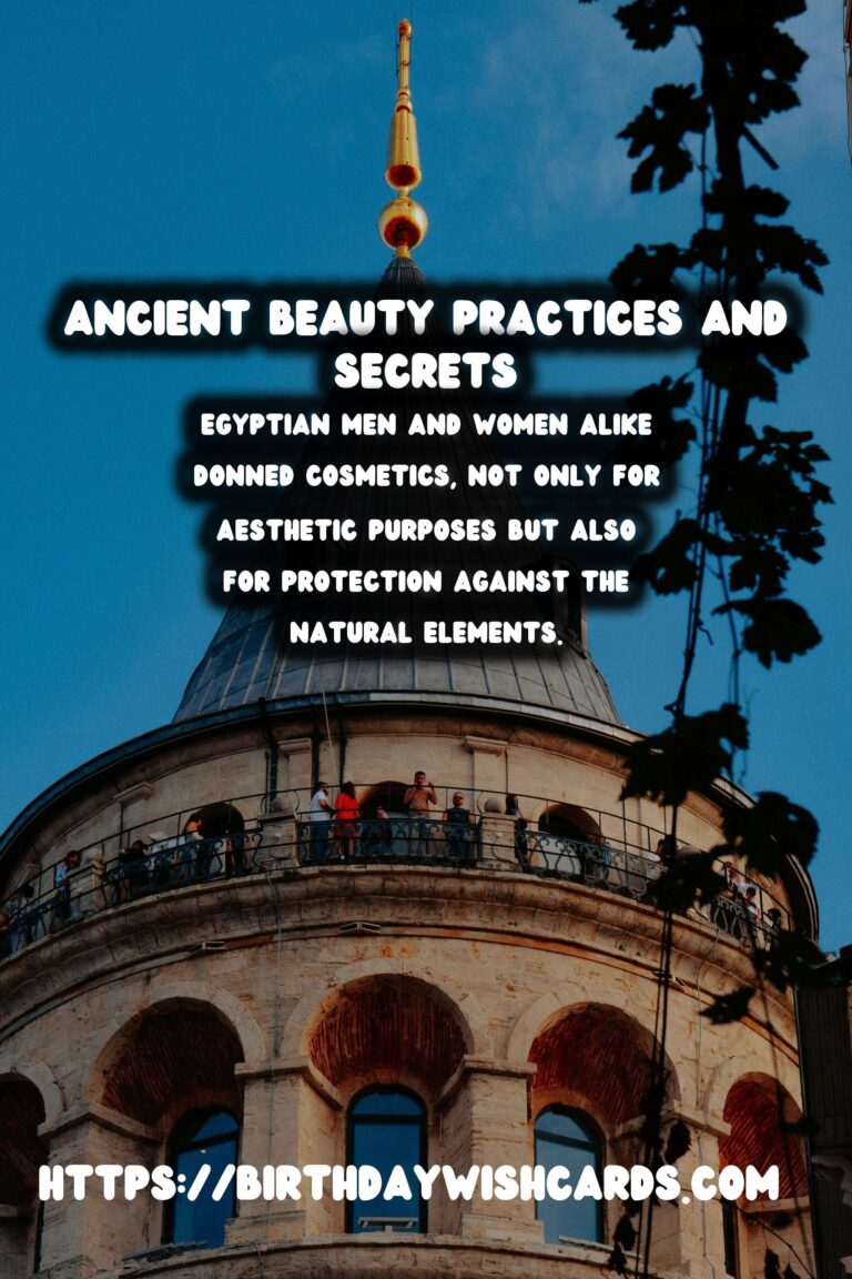 Tracing the History of Cosmetics: Ancient Beauty Secrets