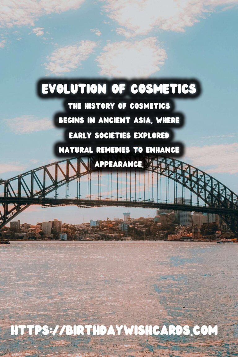 Tracing the History of Cosmetics: From Ancient Asia to Modern Brands