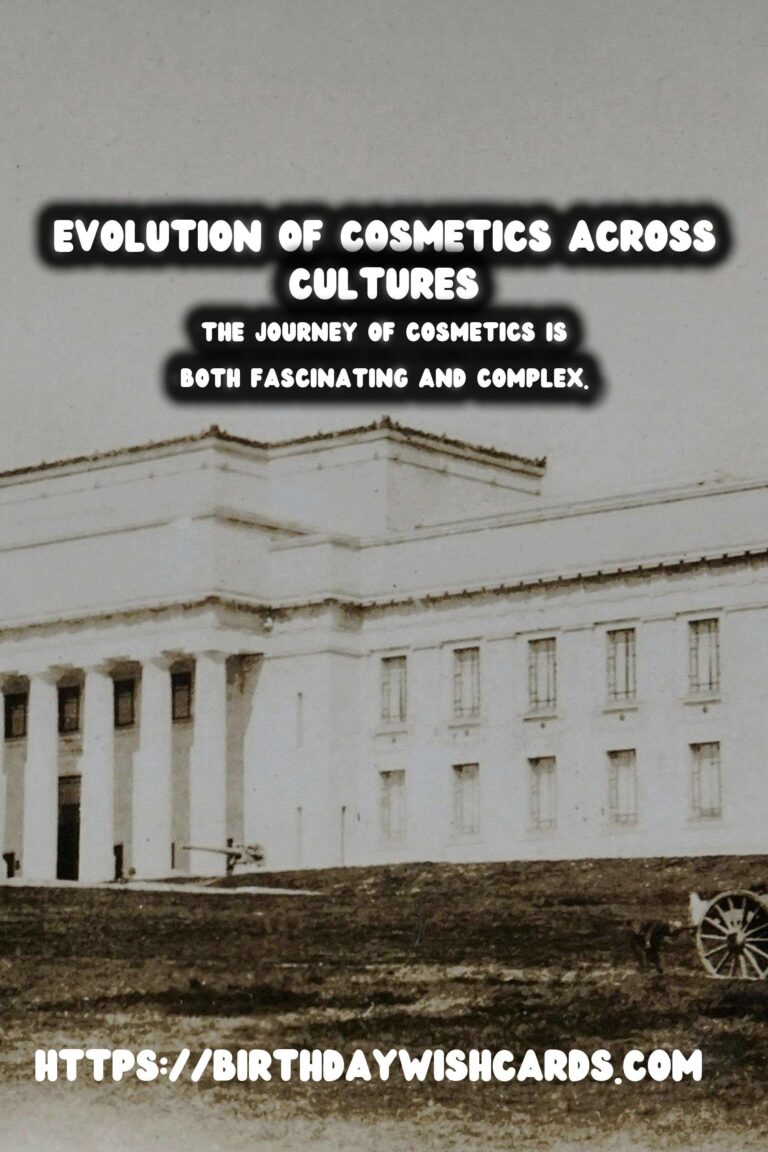 Tracing the History of Cosmetics: From Ancient Cultures to Modern Day
