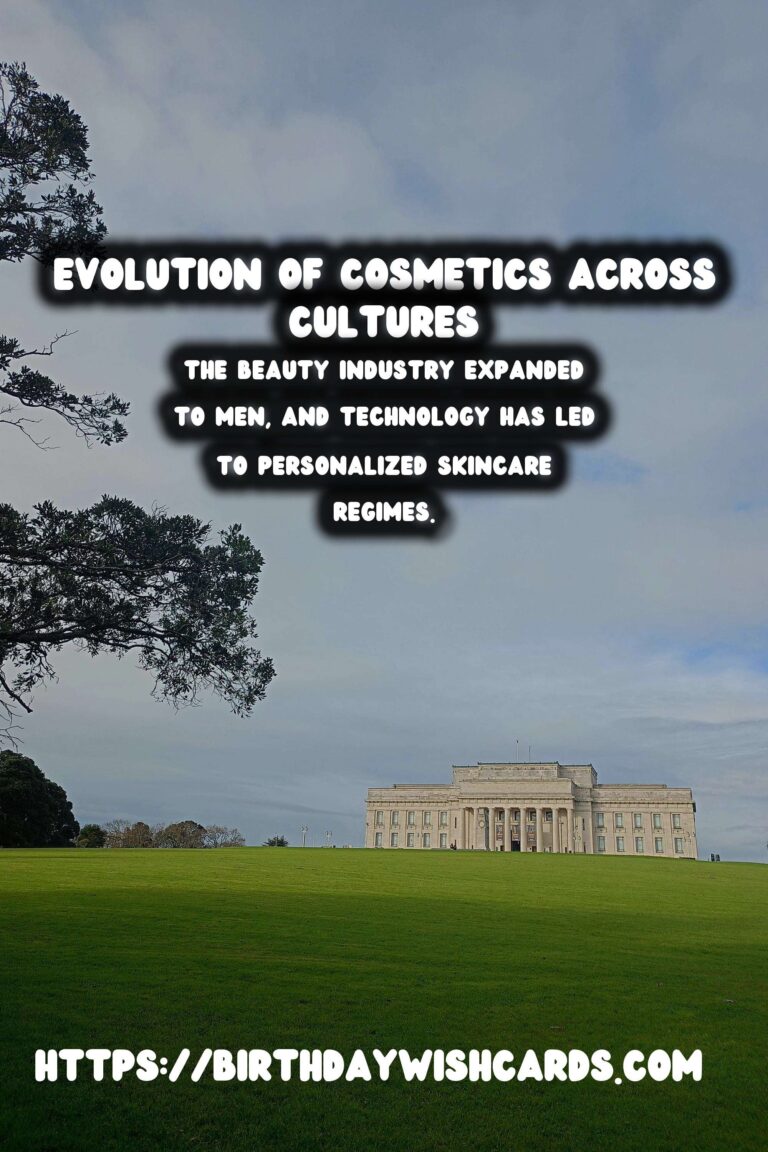 Tracing the History of Cosmetics: From Ancient Cultures to Modern Day