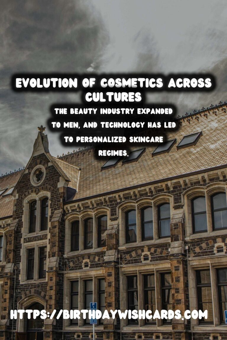 Tracing the History of Cosmetics: From Ancient Cultures to Modern Day