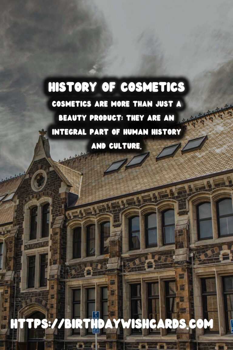 Tracing the History of Cosmetics: From Ancient Egypt to the Roman Empire