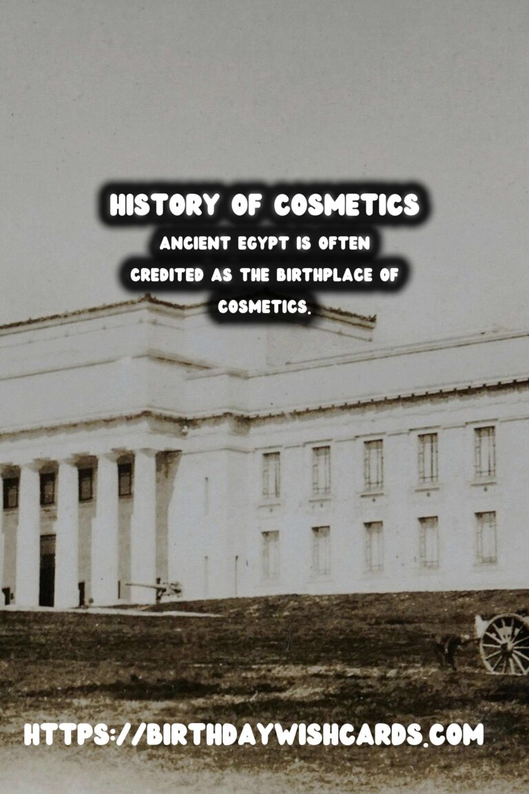 Tracing the History of Cosmetics: From Ancient Egypt to the Roman Empire
