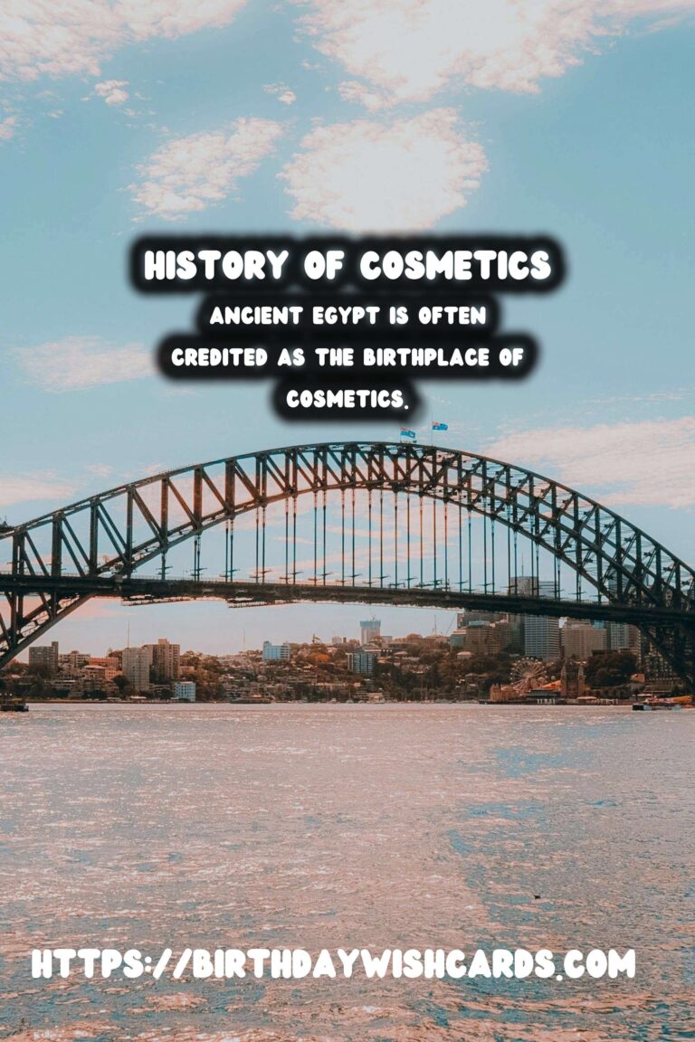 Tracing the History of Cosmetics: From Ancient Egypt to the Roman Empire