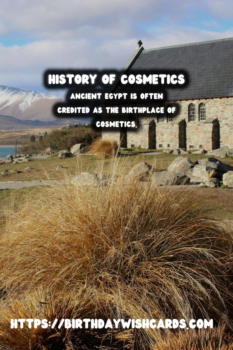 Tracing the History of Cosmetics: From Ancient Egypt to the Roman Empire