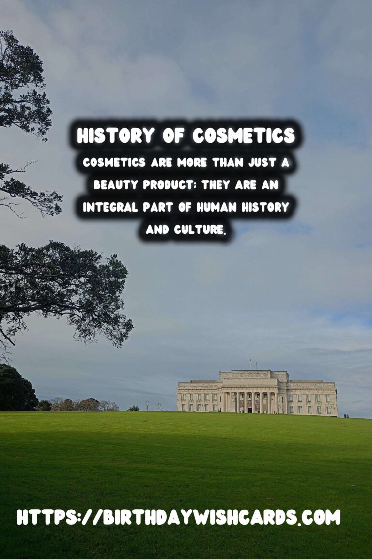 Tracing the History of Cosmetics: From Ancient Egypt to the Roman Empire