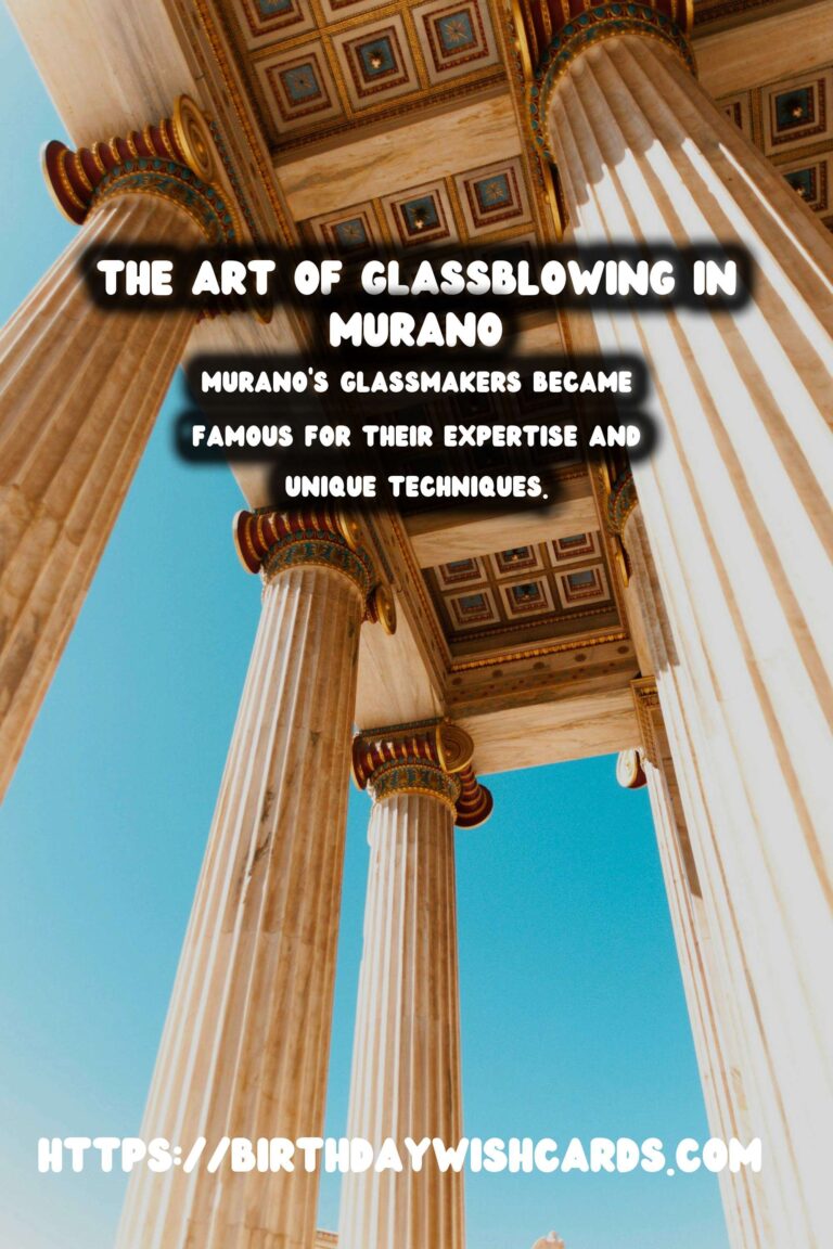 Tracing the History of Glassblowing: Murano and Beyond
