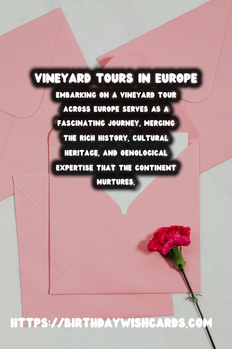 Tracing the History of Wine: An Enchanting Journey Through Europe’s Vineyards